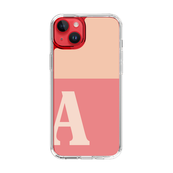 Slim Protection Case［ Original - initial two tone - A pink ］