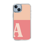 Slim Protection Case［ Original - initial two tone - A pink ］