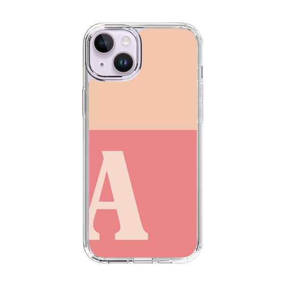 Slim Protection Case［ Original - initial two tone - A pink ］