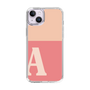 Slim Protection Case［ Original - initial two tone - A pink ］
