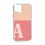Slim Protection Case［ Original - initial two tone - A pink ］