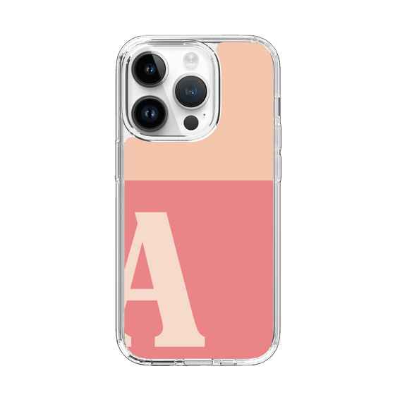 Slim Protection Case［ Original - initial two tone - A pink ］