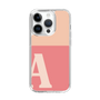 Slim Protection Case［ Original - initial two tone - A pink ］