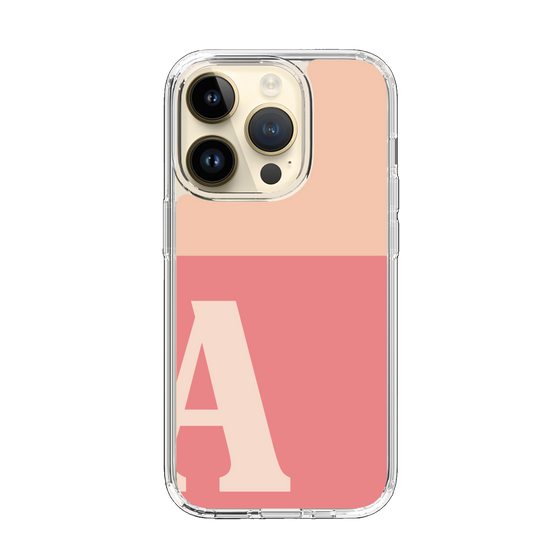 Slim Protection Case［ Original - initial two tone - A pink ］