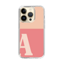 Slim Protection Case［ Original - initial two tone - A pink ］