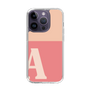 Slim Protection Case［ Original - initial two tone - A pink ］