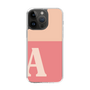 Slim Protection Case［ Original - initial two tone - A pink ］