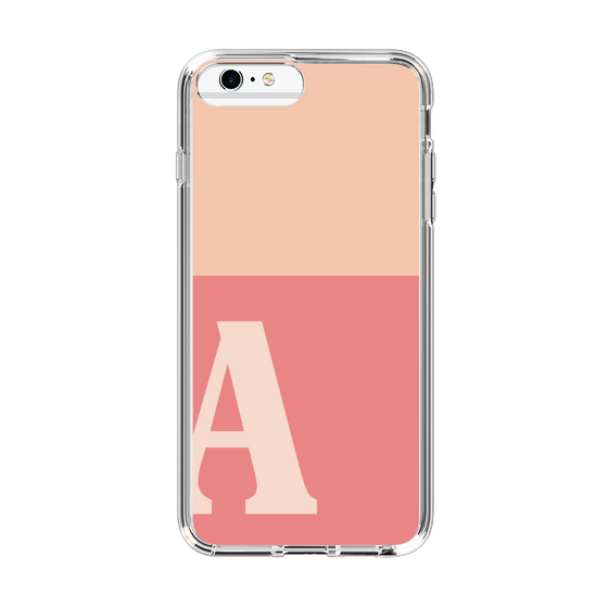 Slim Protection Case［ Original - initial two tone - A pink ］