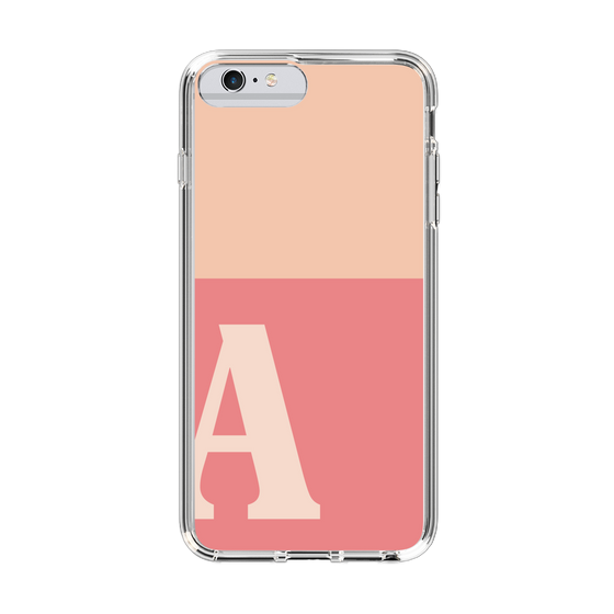 Slim Protection Case［ Original - initial two tone - A pink ］