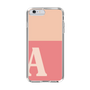 Slim Protection Case［ Original - initial two tone - A pink ］