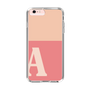 Slim Protection Case［ Original - initial two tone - A pink ］