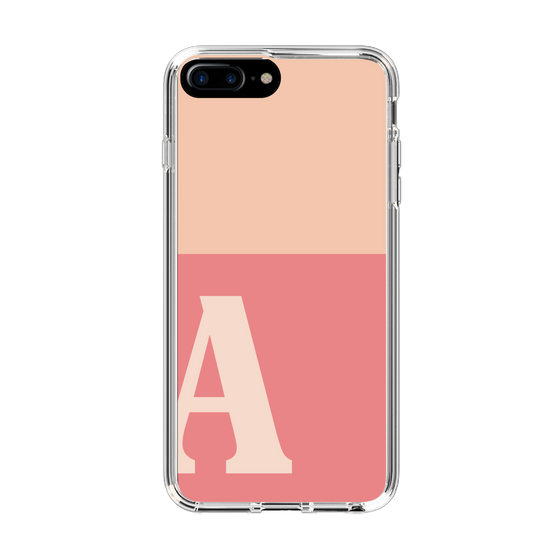 Slim Protection Case［ Original - initial two tone - A pink ］