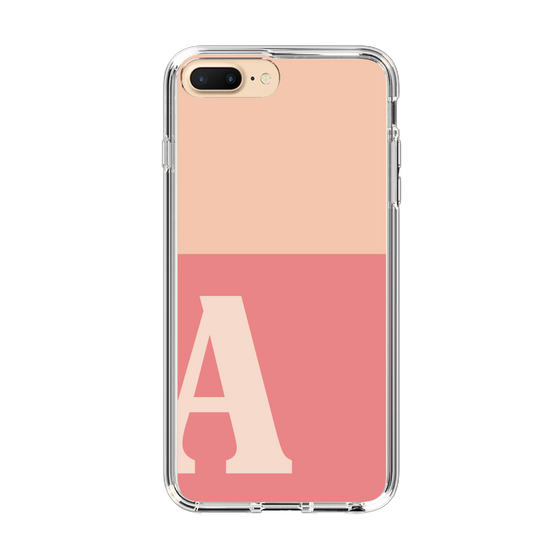 Slim Protection Case［ Original - initial two tone - A pink ］