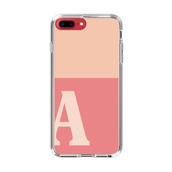 Slim Protection Case［ Original - initial two tone - A pink ］