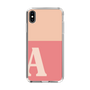 Slim Protection Case［ Original - initial two tone - A pink ］