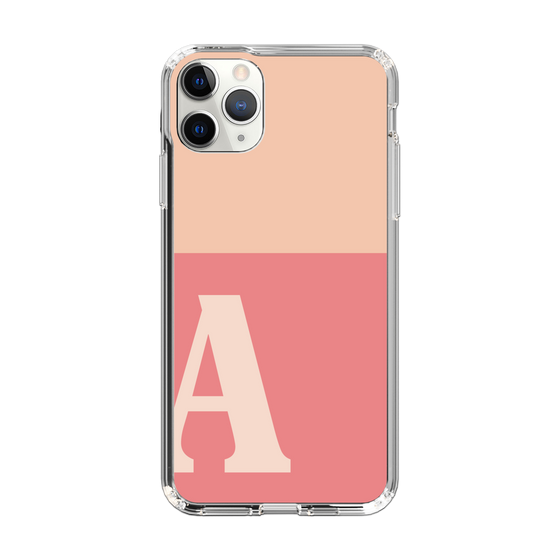 Slim Protection Case［ Original - initial two tone - A pink ］