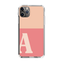 Slim Protection Case［ Original - initial two tone - A pink ］