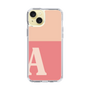 Slim Protection Case［ Original - initial two tone - A pink ］
