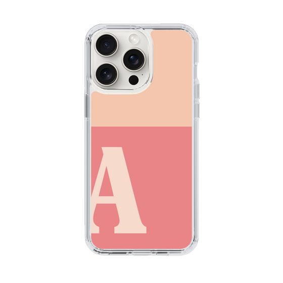 Slim Protection Case［ Original - initial two tone - A pink ］