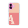 Slim Protection Case［ オリジナル - initial two tone - A pink ］
