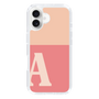Slim Protection Case［ オリジナル - initial two tone - A pink ］