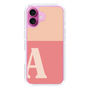 Slim Protection Case［ オリジナル - initial two tone - A pink ］