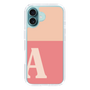 Slim Protection Case［ オリジナル - initial two tone - A pink ］
