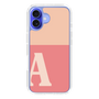 Slim Protection Case［ オリジナル - initial two tone - A pink ］