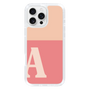 Slim Protection Case［ オリジナル - initial two tone - A pink ］