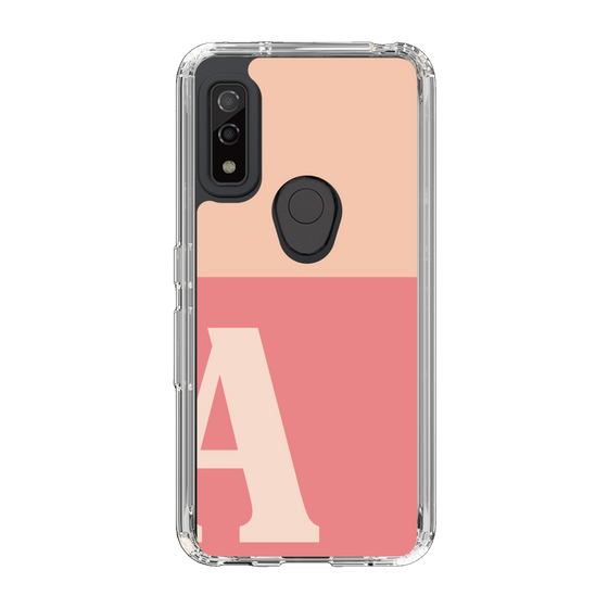 Slim Protection Case［ Original - initial two tone - A pink ］