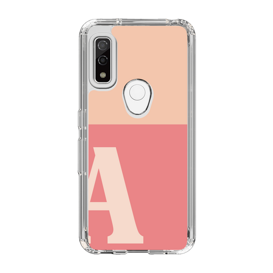 Slim Protection Case［ Original - initial two tone - A pink ］