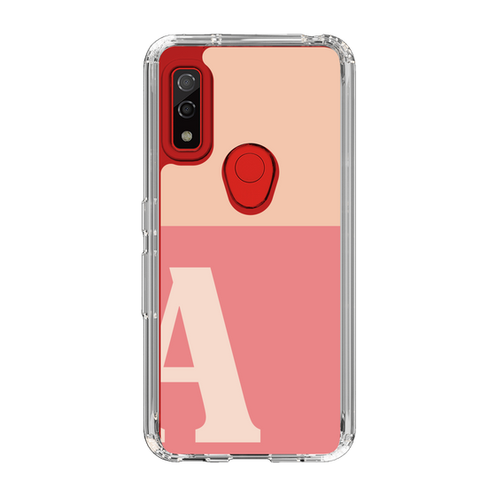 Slim Protection Case［ Original - initial two tone - A pink ］