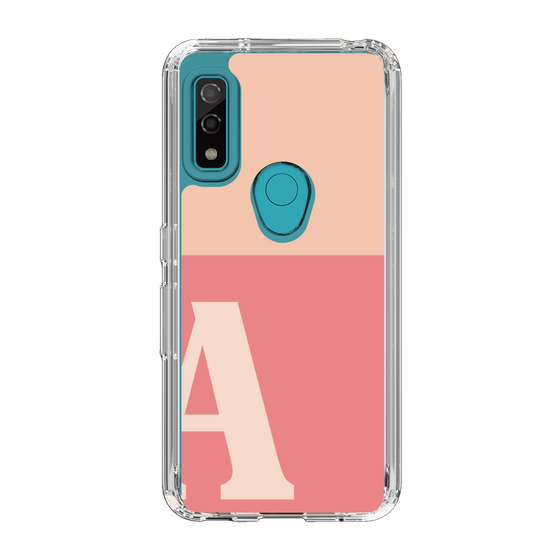 Slim Protection Case［ Original - initial two tone - A pink ］