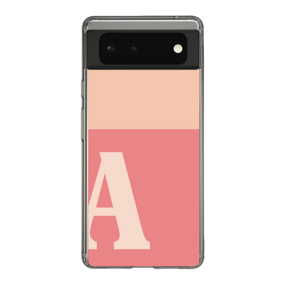 Slim Protection Case［ Original - initial two tone - A pink ］