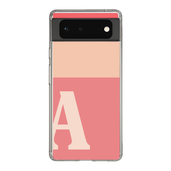 Slim Protection Case［ Original - initial two tone - A pink ］