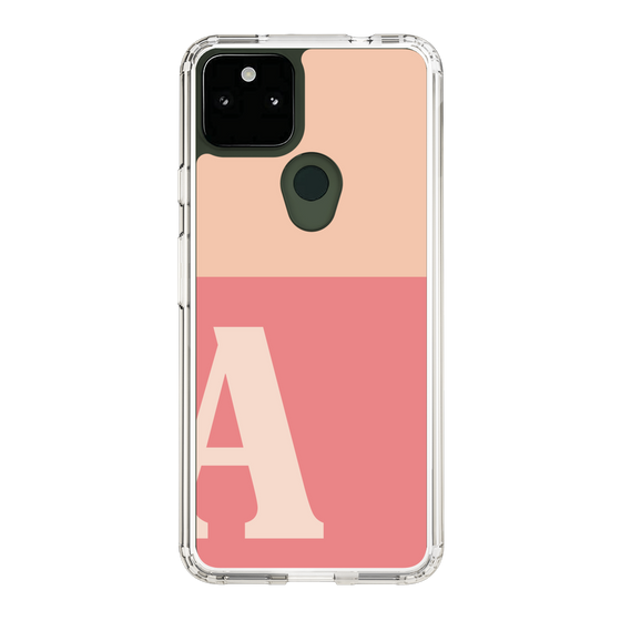Slim Protection Case［ Original - initial two tone - A pink ］