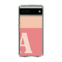 Slim Protection Case［ Original - initial two tone - A pink ］