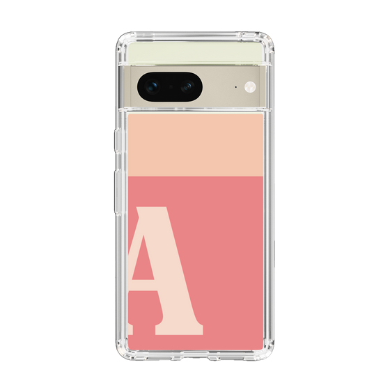 Slim Protection Case［ Original - initial two tone - A pink ］