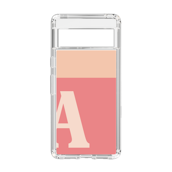 Slim Protection Case［ Original - initial two tone - A pink ］