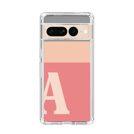 Slim Protection Case［ Original - initial two tone - A pink ］