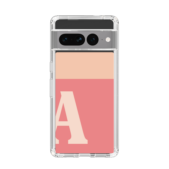 Slim Protection Case［ Original - initial two tone - A pink ］