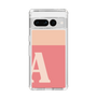 Slim Protection Case［ Original - initial two tone - A pink ］