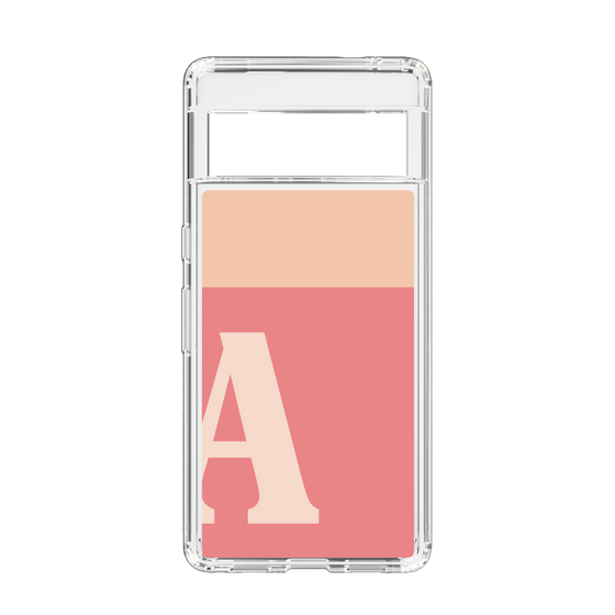 Slim Protection Case［ Original - initial two tone - A pink ］