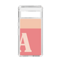 Slim Protection Case［ Original - initial two tone - A pink ］