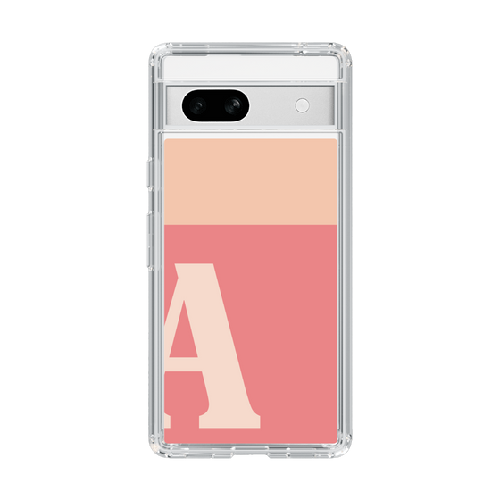 Slim Protection Case［ Original - initial two tone - A pink ］