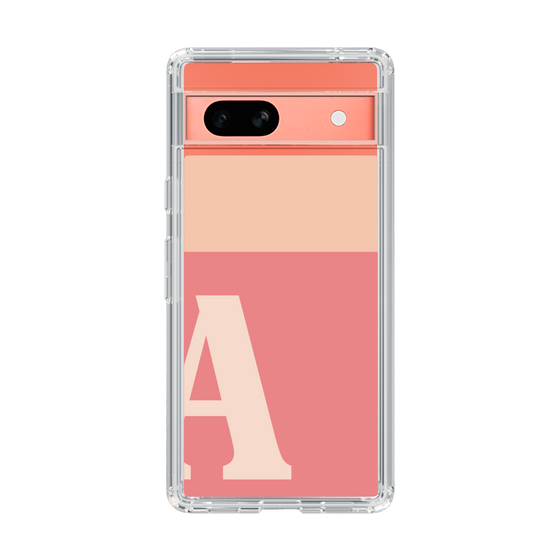 Slim Protection Case［ Original - initial two tone - A pink ］