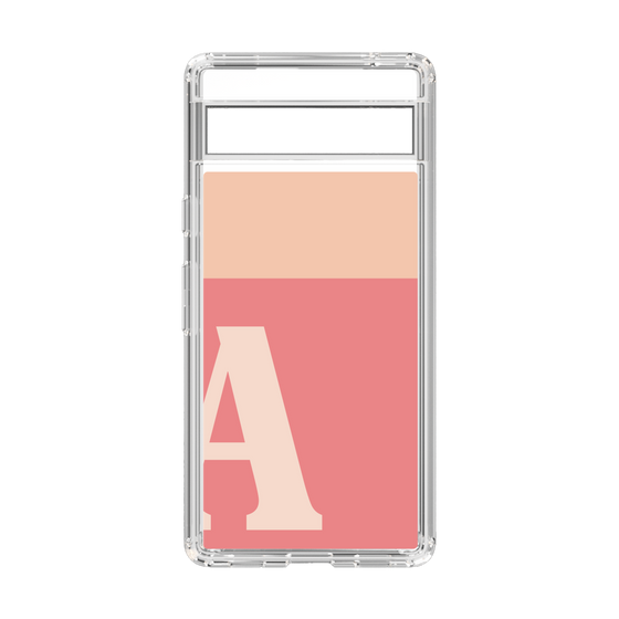 Slim Protection Case［ Original - initial two tone - A pink ］