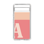 Slim Protection Case［ Original - initial two tone - A pink ］