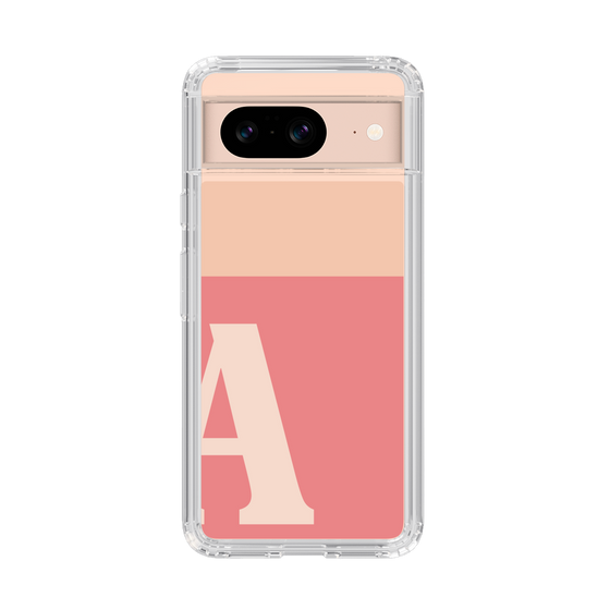Slim Protection Case［ Original - initial two tone - A pink ］