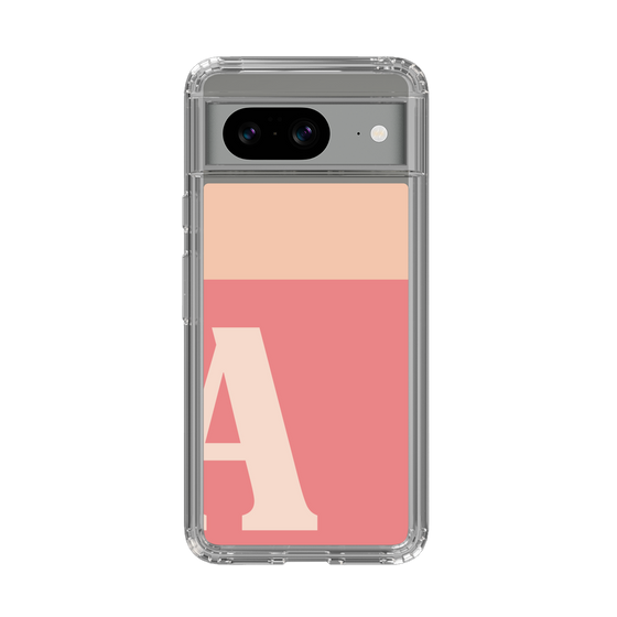 Slim Protection Case［ Original - initial two tone - A pink ］